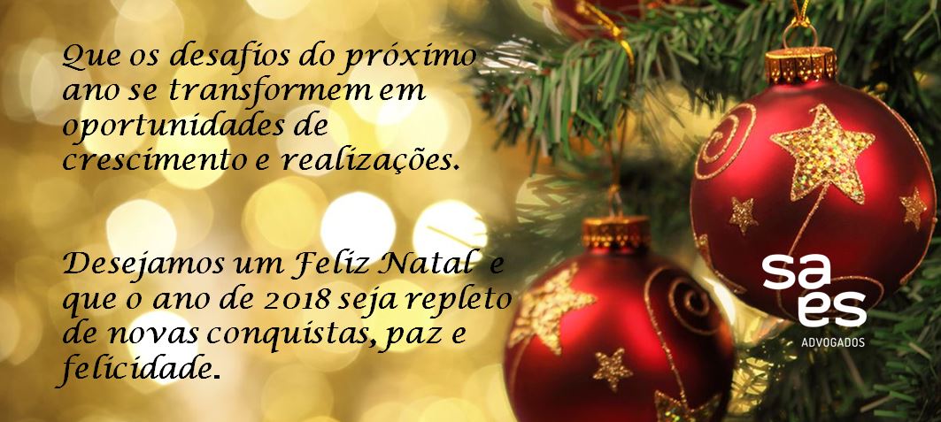 Mensagem De Natal | Saes Advogados