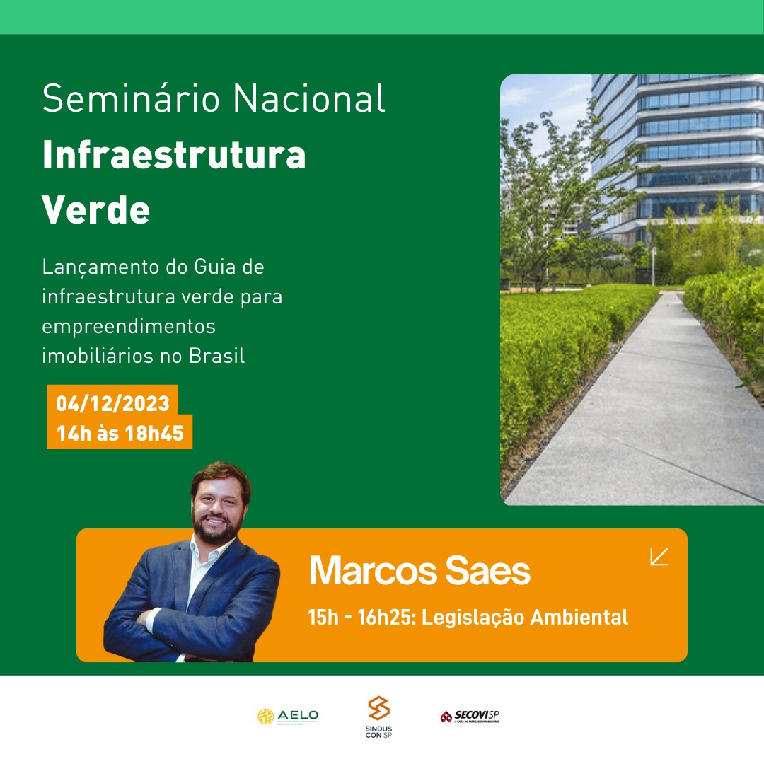 Evento | Seminário Nacional Infraestrutura Verde