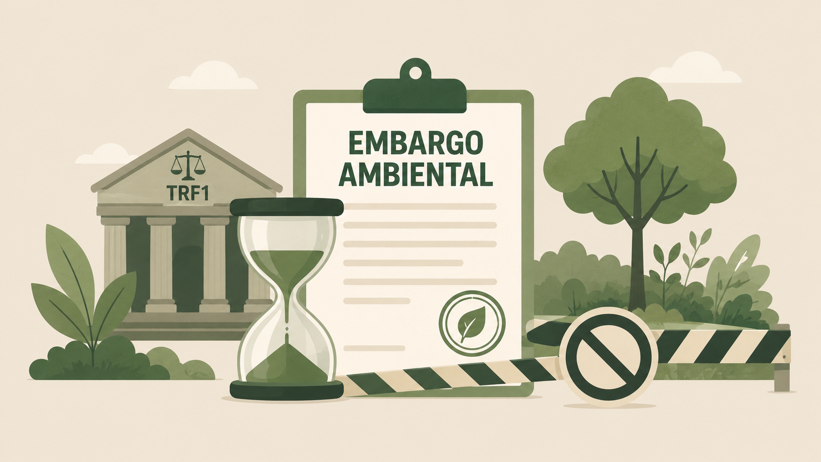 Prescrição administrativa e embargo ambiental: o que decidiu o TRF1 no IRDR 94